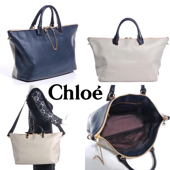 Chloe Handbags - Chloé | SMOOTH CALFSKIN LARGE BAYLEE TOTE BAG